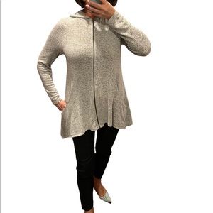 CUPIO | Top | CUPIO Zip up Hoodie | Color: Gray | Size: M